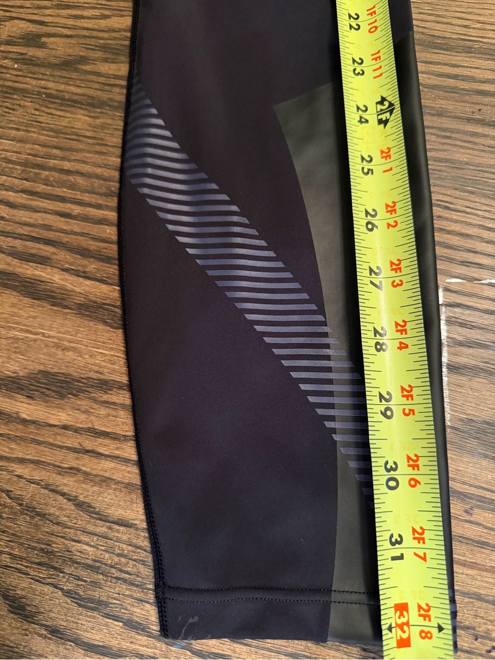 Allyson Felix Athleta Black Performance Leggings 0105 - Picture 15 of 15